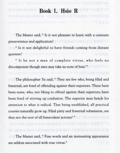 The Bilingual Reading of the Chinese Classics: The Confucian Analects [Hardcover Ausgabe]. ISBN: 9787534864209