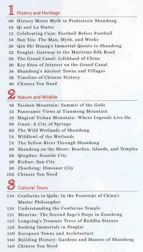 Shandong - Rivers Deep, Mountain High [Leitfaden Provinz Shandong]. ISBN: 9787100169059