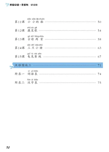 Fangcao Hanyu: Ling Series – Reading. ISBN: 9787561957417