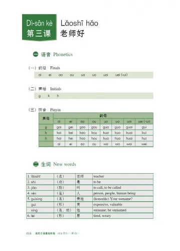 Chinese Crash Course: Integrated Textbook 1 [Third Edition]. ISBN: 9787561958643