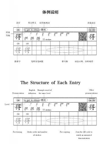 Chinese Character Writing Manual - Intermediate. ISBN: 9787561961322