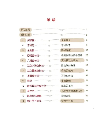 Kurs über die Chinesische Knoten-Kunst [Chinesische Ausgabe]. ISBN: 9787561959558