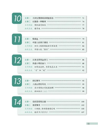 Developing Chinese [3rd Edition] Intermediate Reading Course II. ISBN: 9787561966068