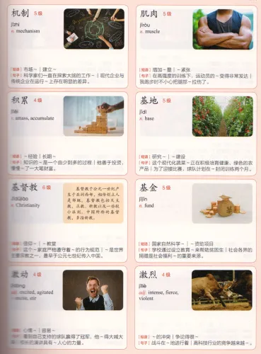 International Chinese Vocabulary Learning Book [The Intermediate Level]. ISBN: 9787107380686