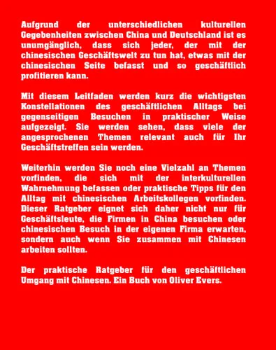 Business with China [German Edition]. ISBN: 9783943429237