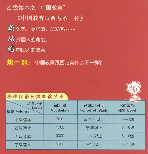 Chinese Education is Different from that of Western Countries [+CD] - Practical Chinese Graded Reader Series [Level 2 - 1000 Wörter]. 9787561924082
