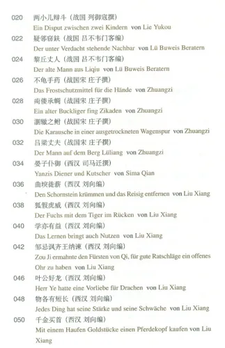 Chinesische Kurztexte der Alten Zeiten [Chinesisch-Deutsch]. ISBN: 9787544613897