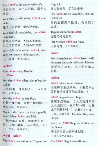 Das Lexikon der Deutschen Sprichwörter [Deutsch-Chinesisch]. ISBN: 9787513551809