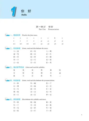 Developing Chinese [2nd Edition] Elementary Listening Course I. ISBN: 9787561930632