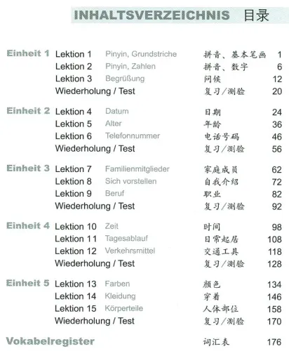 Erste Schritte in Chinesisch Arbeitsbuch 1 [German Language Edition]. ISBN: 7-5619-2194-2, 7561921942, 978-7-5619-2194-4, 9787561921944