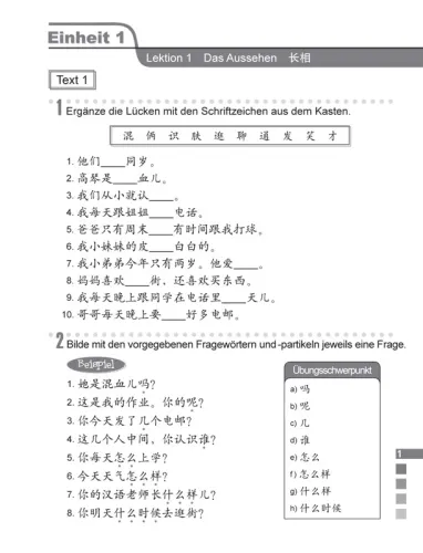 Erste Schritte in Chinesisch Arbeitsbuch 4 [German Language Edition]. ISBN: 978-7-5619-3453-1, 9787561934531