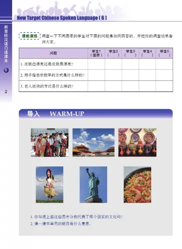 New Target Chinese Spoken Language 6 [+MP3-CD]. ISBN: 9787561944400
