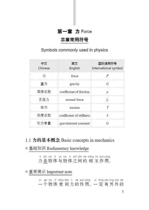 Physics Handbook [Chinese-English]. ISBN: 9787561955215