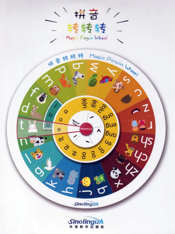 Magic Pinyin Wheel. ISBN: 9787513816779