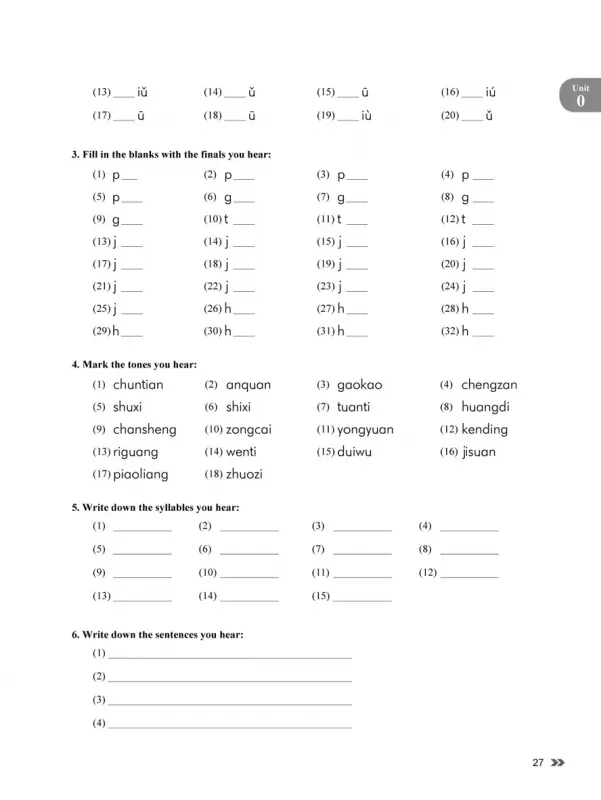 New Contemporary Chinese - Exercise Book 1 [Chinese-English]. ISBN: 9787513822336