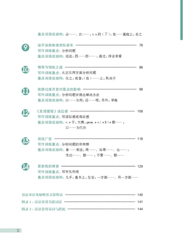 Developing Chinese [3rd Edition] Intermediate Writing Course II. ISBN: 9787561966051