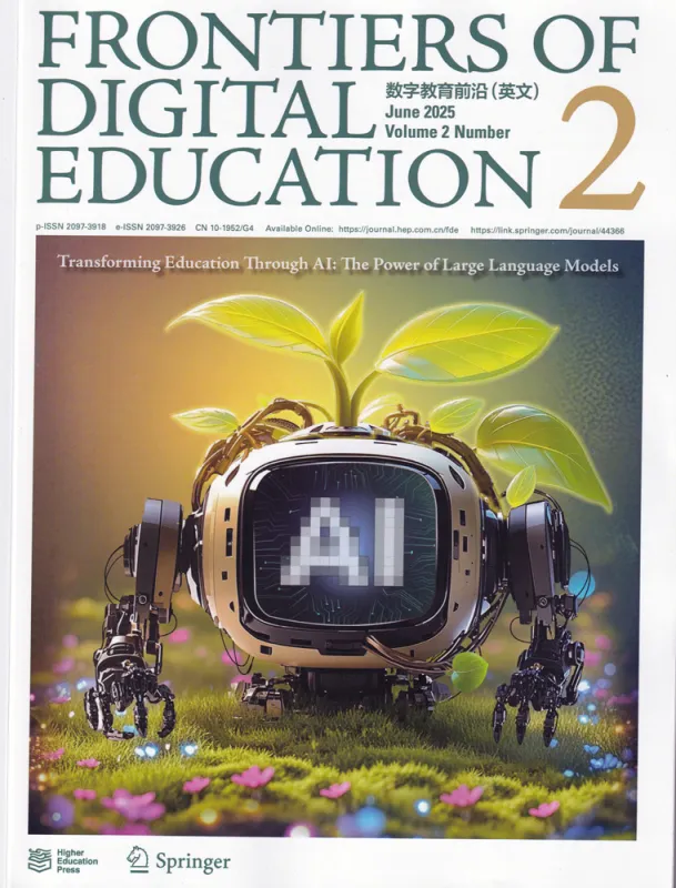 Frontiers of Digital Education 2025 Ausgabe 2 Nr. 2 June 2025 [Englische Ausgabe]. ISBN: 9772097391255