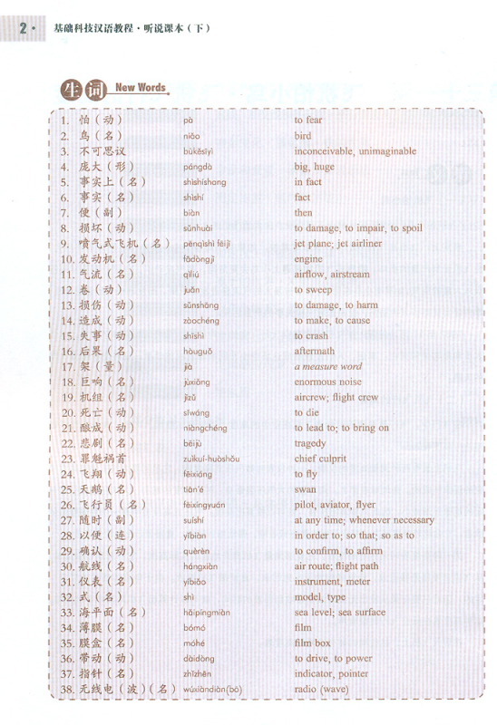 An Elementary Course in Scientific Chinese - Listening and Speaking - Band 2 [+MP3-CD]. ISBN: 9787513801409