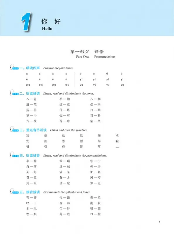 Developing Chinese [2nd Edition] Elementary Listening Course I. ISBN: 9787561930632