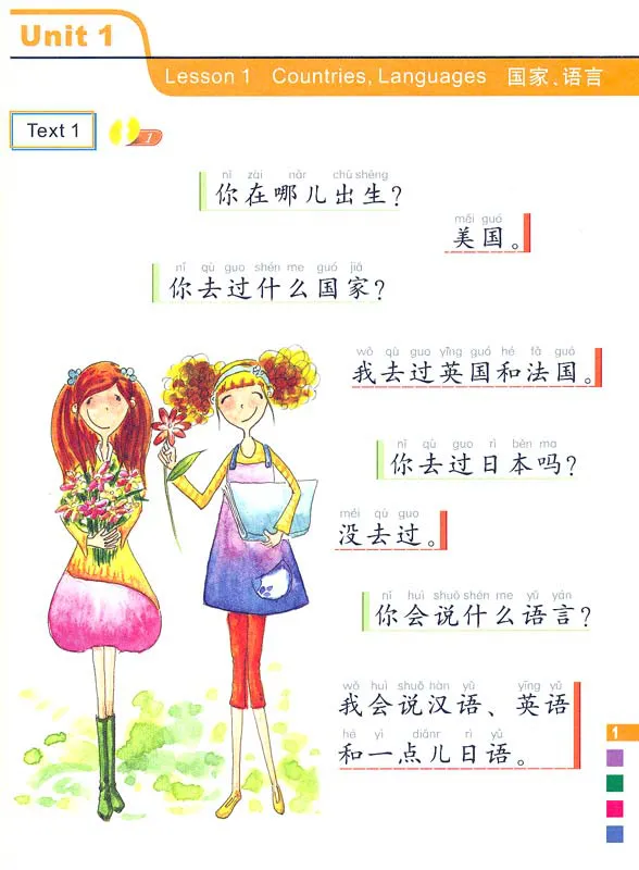 Easy Steps to Chinese Textbook 2. ISBN: 9787561918104