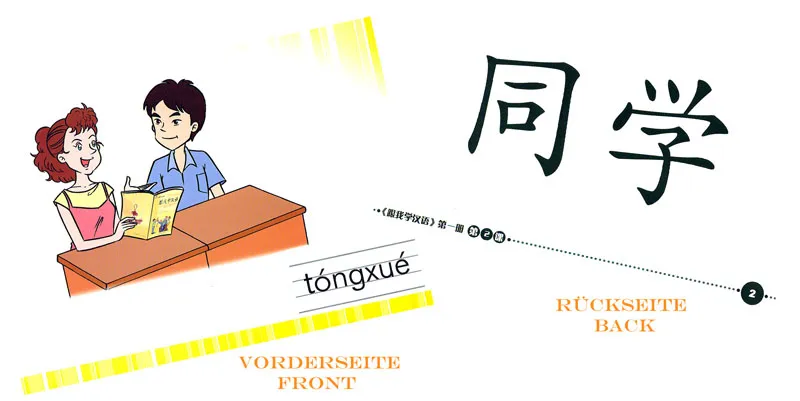 Wir Lernen Chinesisch - für Anfänger - Band 1 - Wortschatz-Karten. ISBN: 9787107220883